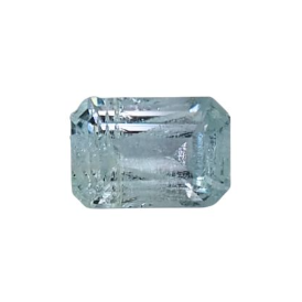 1.32ct Natural Aquamarine Emerald Cut From Nigeria
