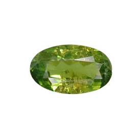 Faceted Demantoid Garnet