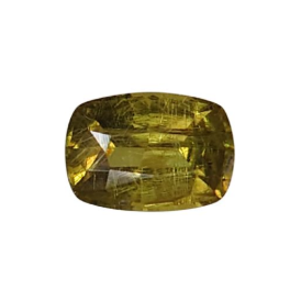Faceted Demantoid Garnet