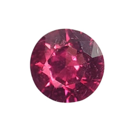 Faceted Malaya Garnet