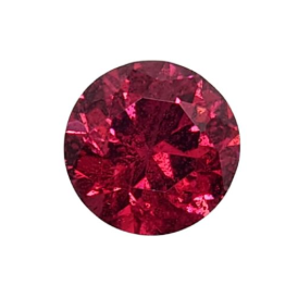 Faceted Malaya Garnet