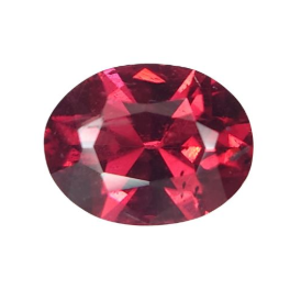 Faceted Malaya Garnet