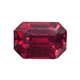 Faceted Malaya Garnet