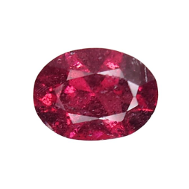 Faceted Malaya Garnet