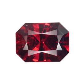 Faceted Malaya Garnet