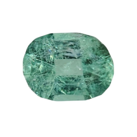 Faceted Panjshir Emerald