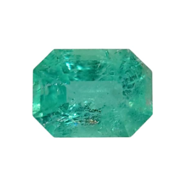 Faceted Panjshir Emerald