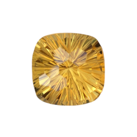 14.30ct Natural Citrine loose gemstone Cushion cut from Brazil
