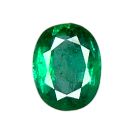 0.50ct Natural Emerald loose gemstone oval cut from Afghanistan