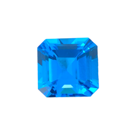10.95ct Natural Blue Topaz loose gemstone octagon cut
