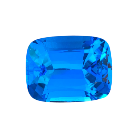 55.85ct Natural Electric Blue topaz loose gemstone cushion cut