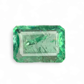 0.70 ct Natural Emerald loose gemstone emerald cut