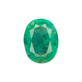 1.45ct Natural Emerald loose gemstone oval cut from Afghanistan