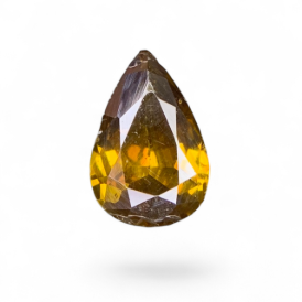 1.25ct Natural Sphalerite Loose Gemstone Pear Cut from Afghanistan