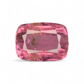 2.35ct Natural Pink Tourmaline gemstone cushion cut