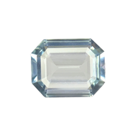 2.95ct Natural Aquamarine loose gemstone octagon fancy cut