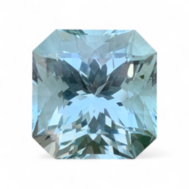 17.40ct Natural Aquamarine loose gemstone fancy cut octagon