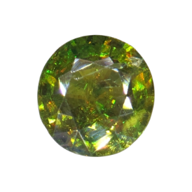 1.70 ct Natural Sphene titanite loose gemstone round shape