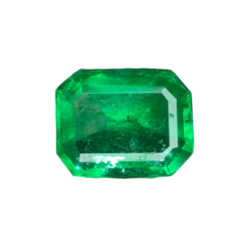 0.80ct Natural Emerald loose gemstone Octagon cut