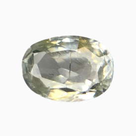 1.70 Ct Natural Sapphire loose gemstone oval shape yellow