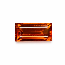 Vibrant Mandarin Garnet 2.6 carat Loose Gemstone