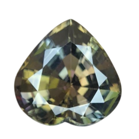 Natural Untreated Tanzanite  6.3 carats in Heart Shape from Tanzania