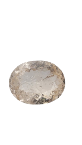 Faceted Colorless Topaz