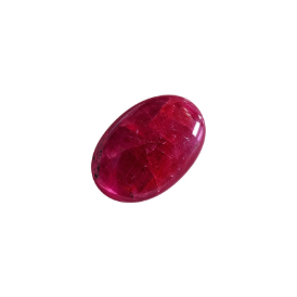 7.95 Ct Natural Ruby Oval Cut From Madagascar